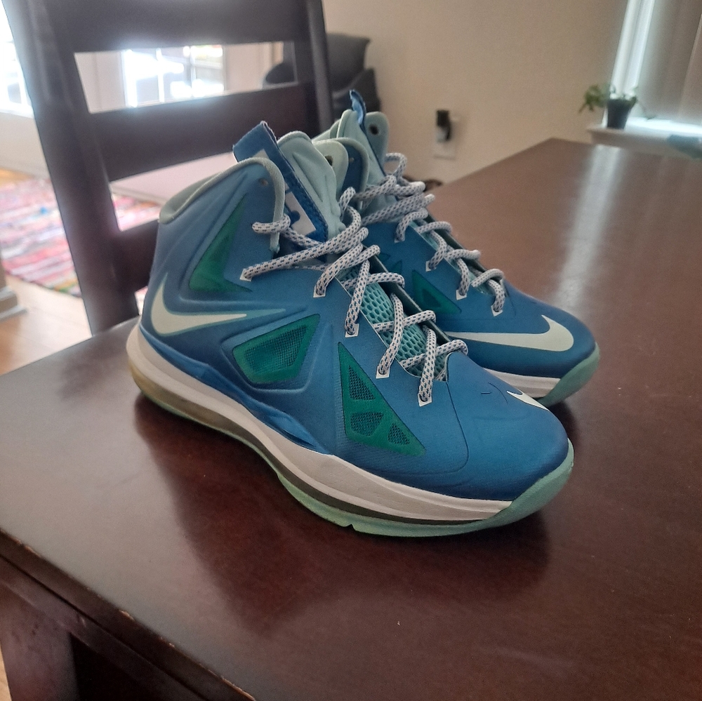Nike Lebron 10 Blue Diamond